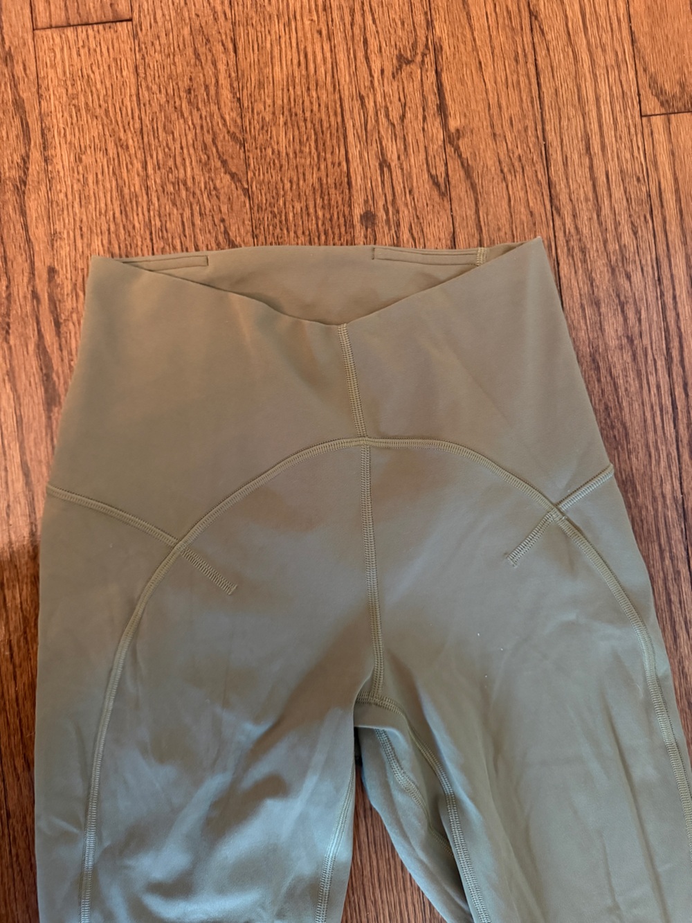 rare lululemon athletica Olive Green High-Rise Leggings